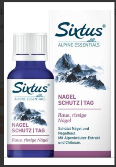 SIXTUS Protection des ongles jour Fl 20ml