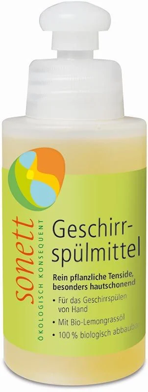 Bouteille d'échantillon de produit vaisselle Sonett 120ml Bouteille d'échantillon de produit vaisselle Sonett 120ml