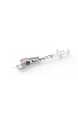 BD SAFETYGLIDE Insulinspritzen 1ml 100 Stück BD SAFETYGLIDE Insulinspritzen 1ml 100 Stück