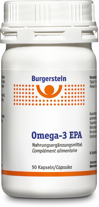 BURGERSTEIN Capsule Oméga 3-EPA 50 pièces BURGERSTEIN Capsule Oméga 3-EPA 50 pièces