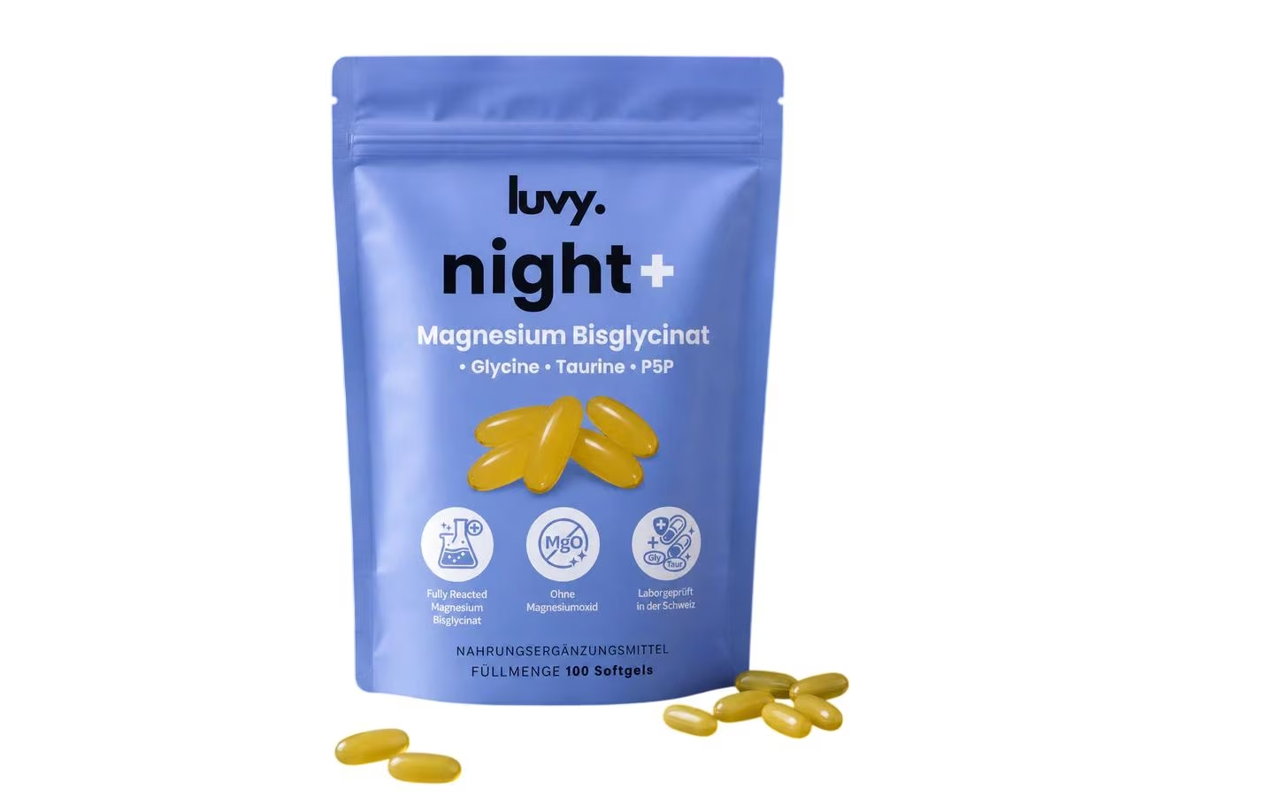 LUVY Shilajit capsules molles Btl 100 pièces