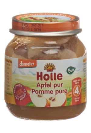 Holle pomme pure demeter bio 125g Holle pomme pure demeter bio 125g