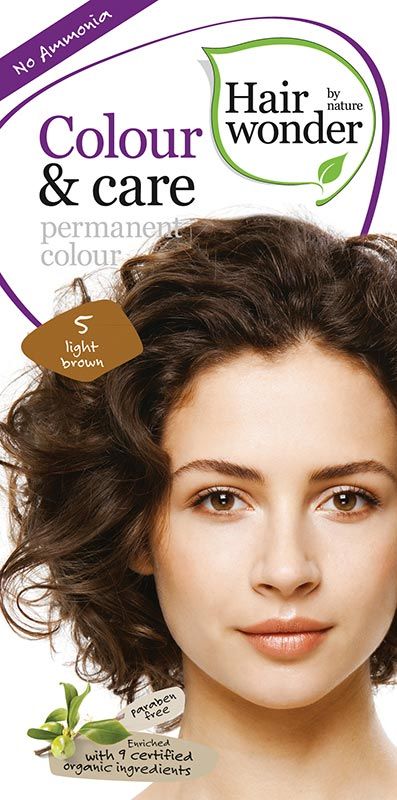 HENNA Hairwonder Colour & Care 5 brun clair