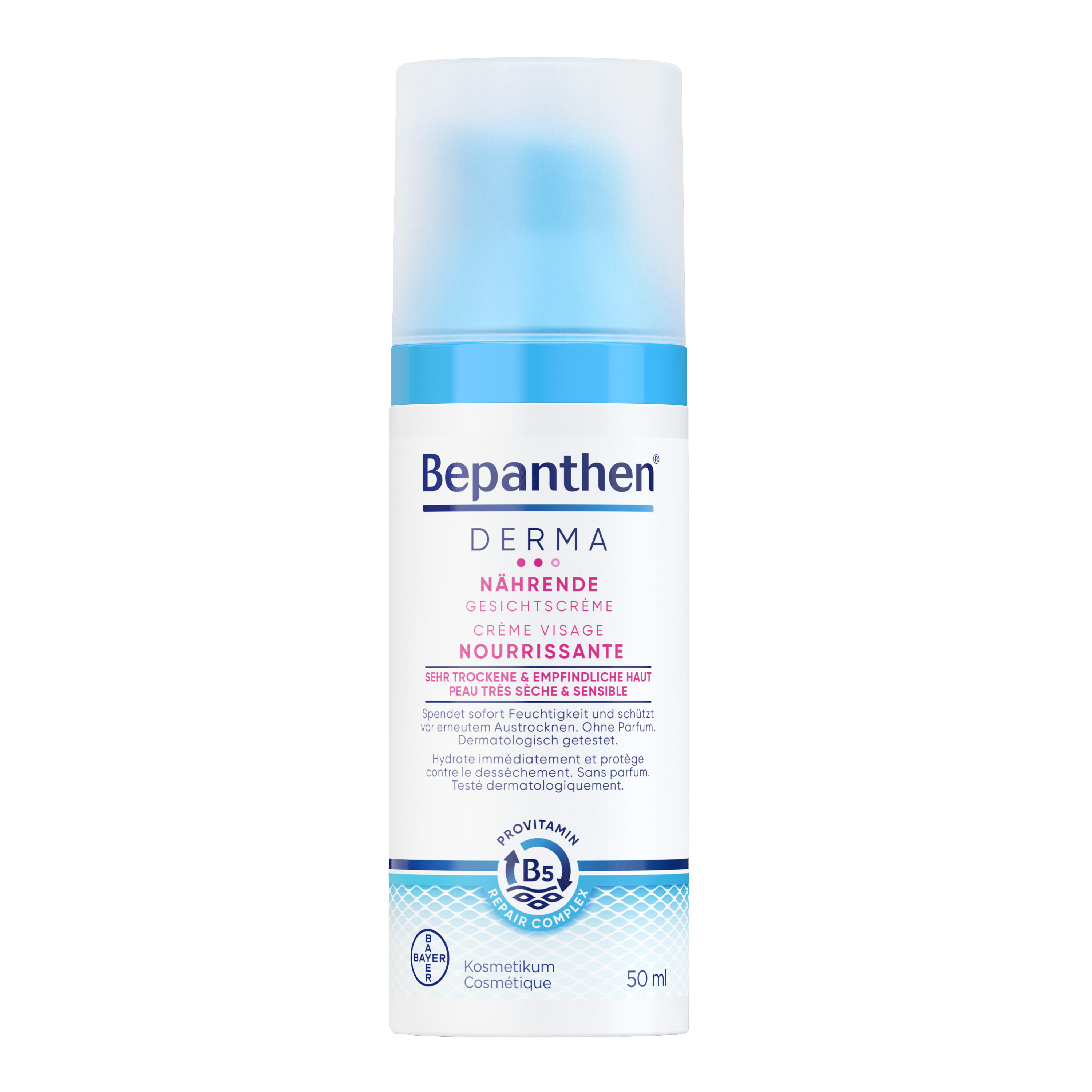 Bepanthen® DERMA Crème Nutritive pour le Visage 50ml