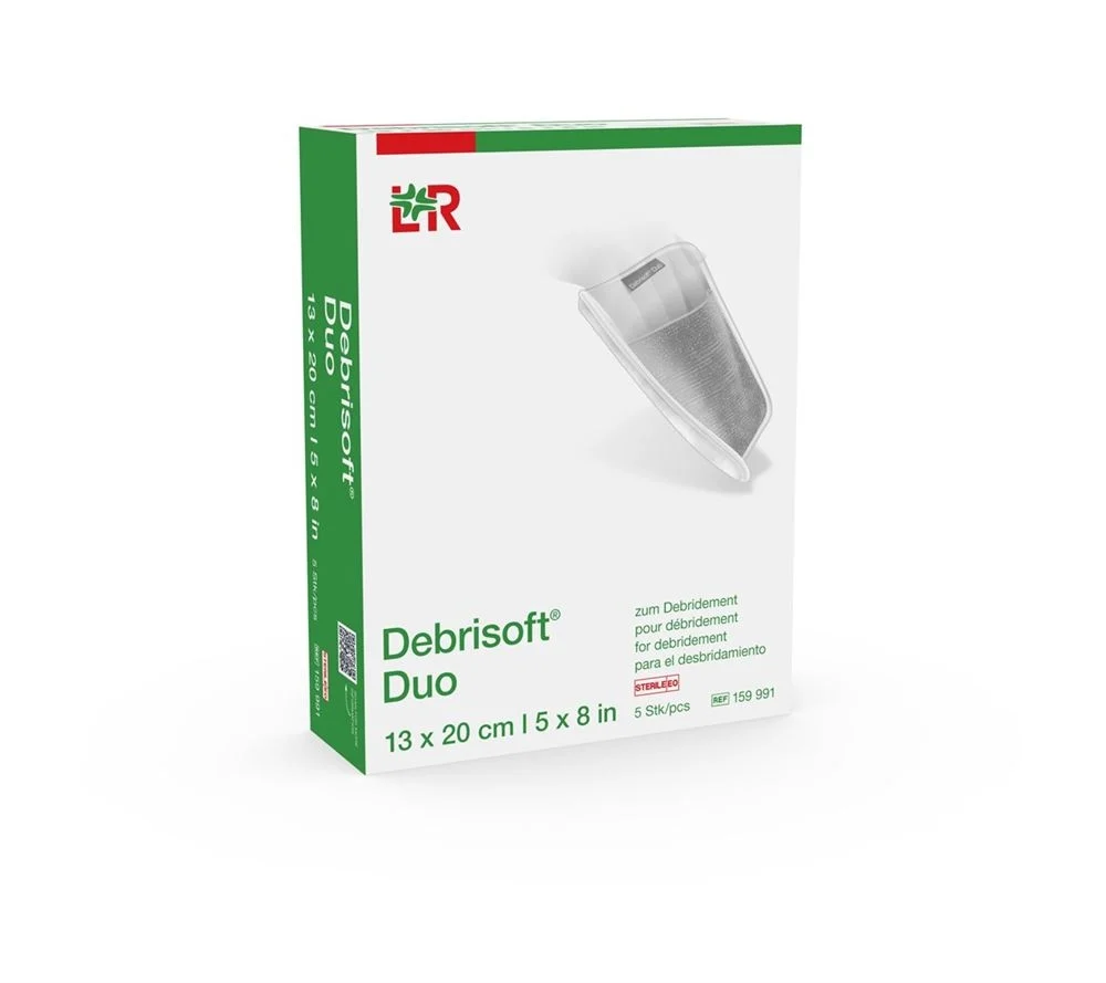 Debrisoft Duo 13x20cm stérile 5 pièces