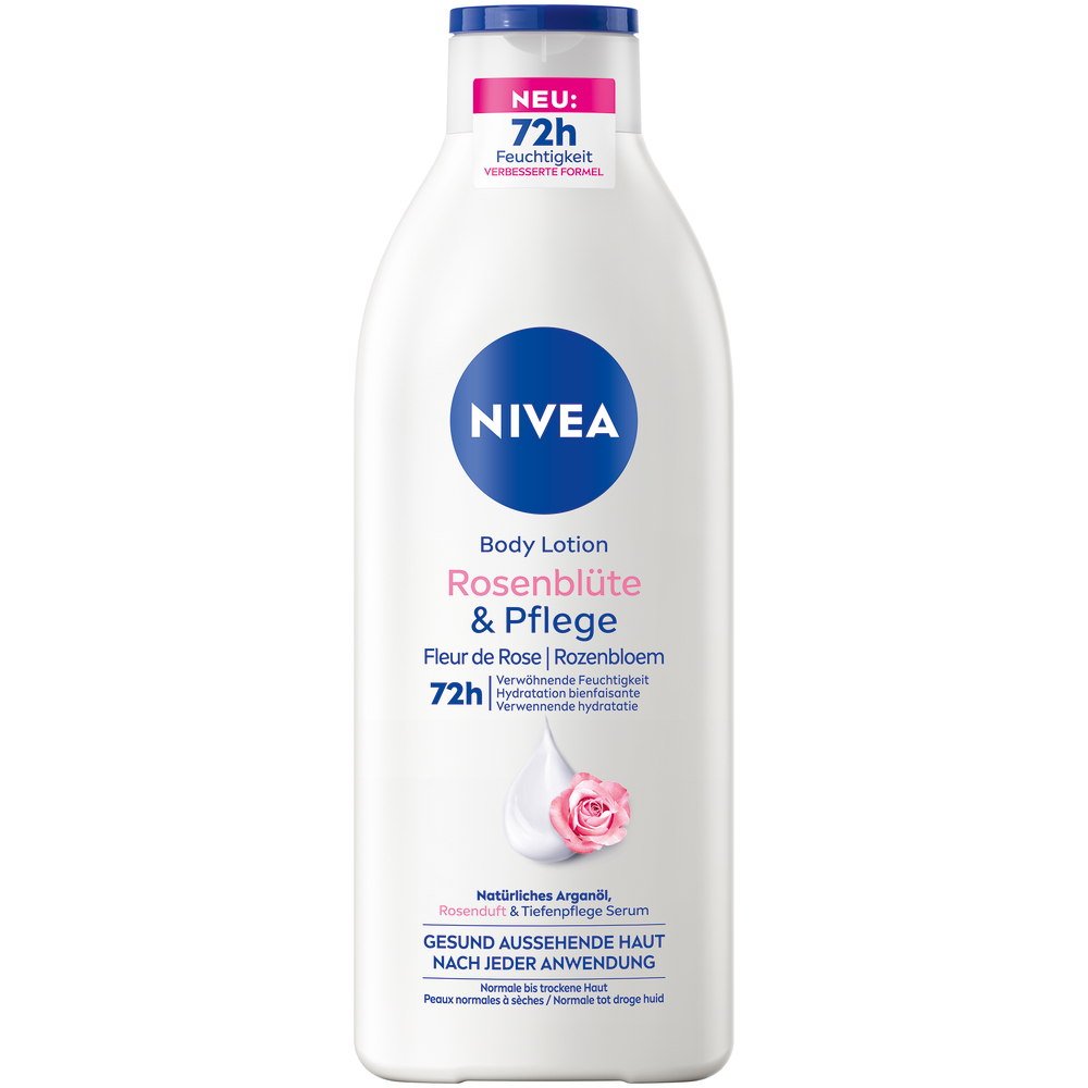 Lotion pour le corps NIVEA Fleur de Rose&Soin Fl 400ml Lotion pour le corps NIVEA Fleur de Rose&Soin Fl 400ml