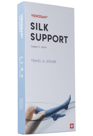 Venosan Silk A-D Support Socks M black 1 paire