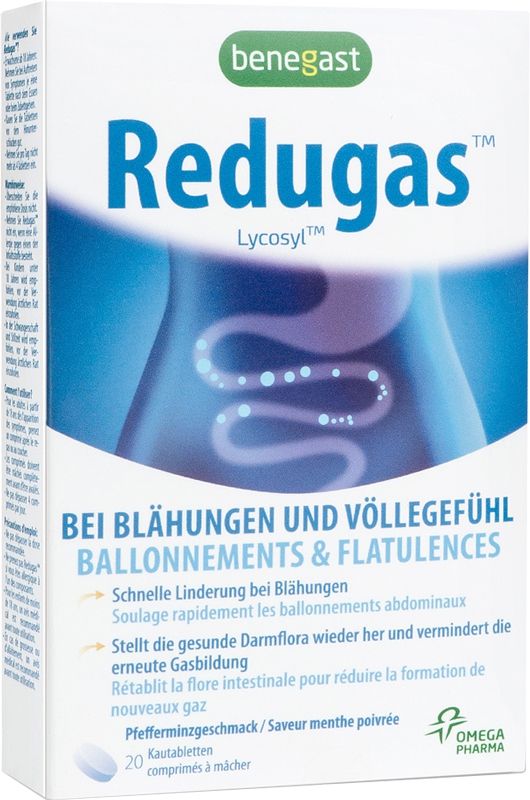 BENEGAST Redugas comprimés 20 pièces BENEGAST Redugas comprimés 20 pièces