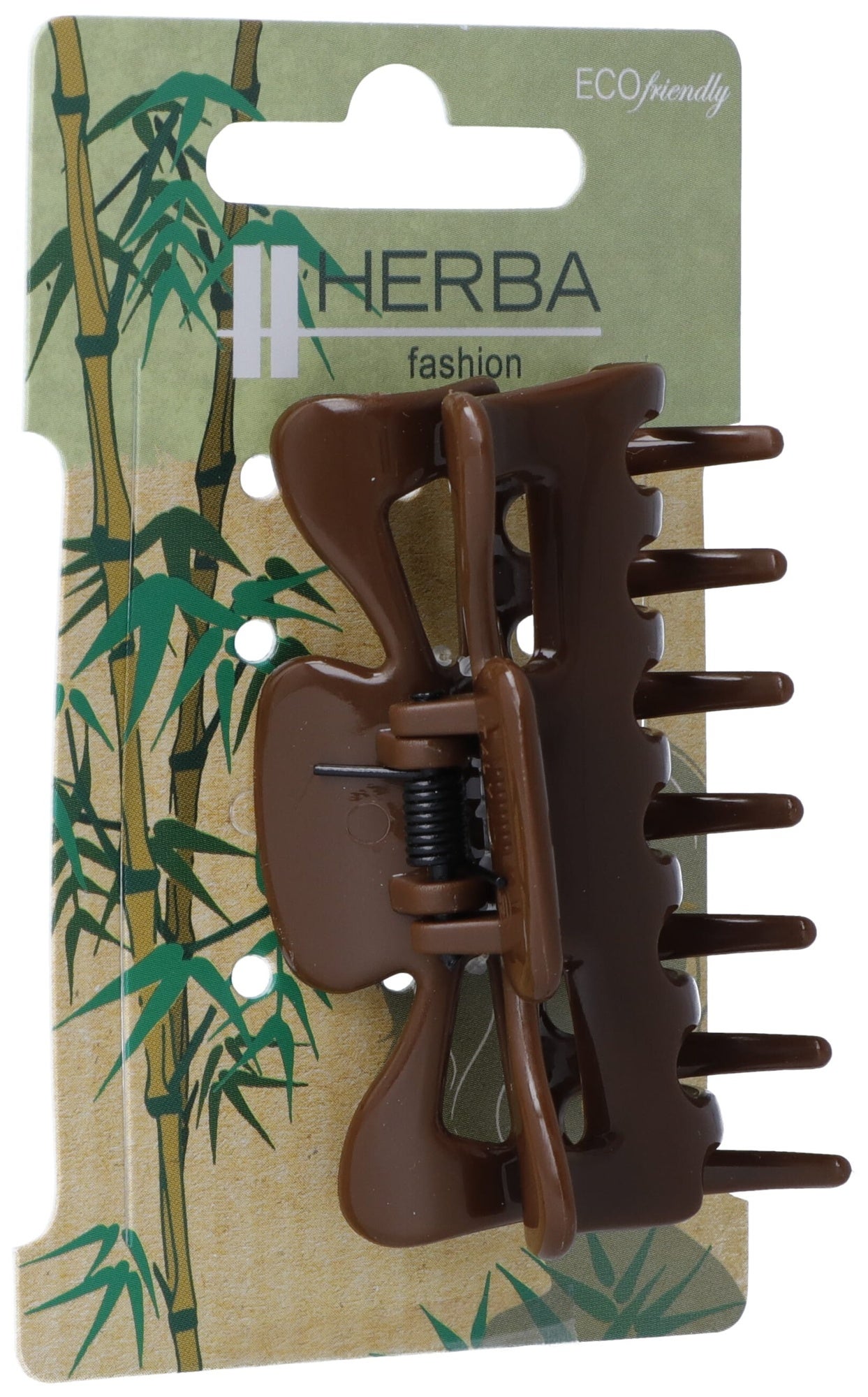 Herba Ecofriendly agrafe 5.9cm brun
