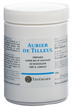 Thiémard Aubier Tilleul Sauva bio Roussillon 130g