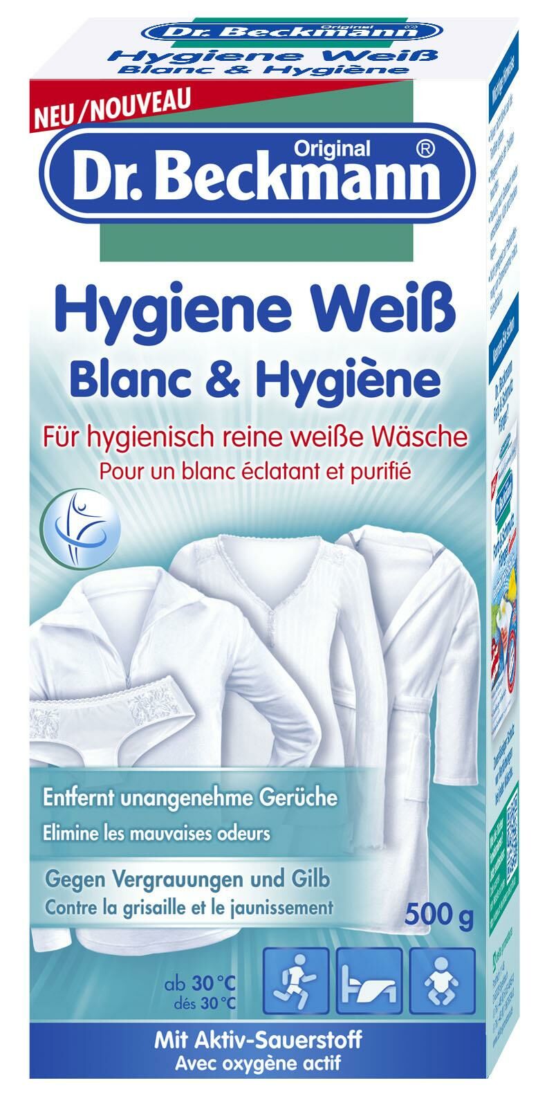Dr. Beckmann Hygiène Blanc 500g Dr. Beckmann Hygiène Blanc 500g