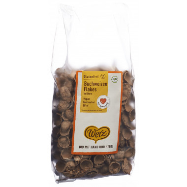 Flocons de sarrasin complet Werz sans gluten 250g Flocons de sarrasin complet Werz sans gluten 250g