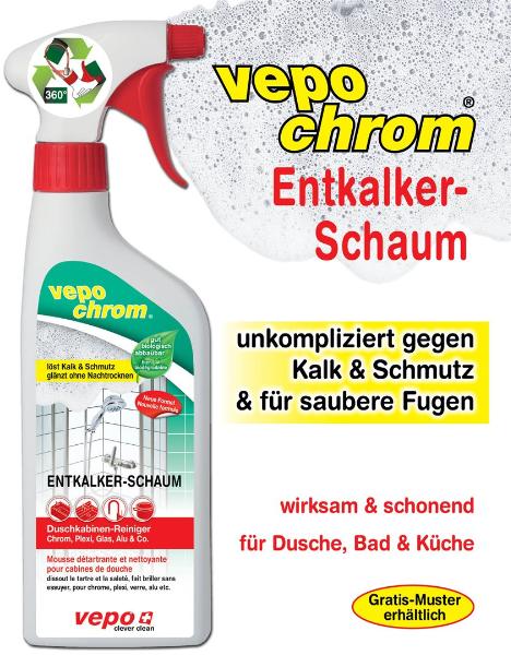 Mousse détartrante Vepochrom 360° Vapo 500ml
