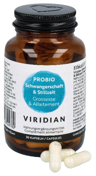 VIRIDIAN Grossesse & Allaitement Probio gélules 30 pièces