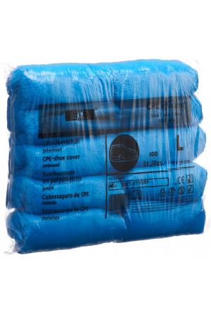 Gribi Surchaussures PVC bleu 100 pièces