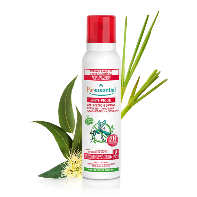 PURESSENTIEL Spray répulsif anti-piqûres 200 ml PURESSENTIEL Spray répulsif anti-piqûres 200 ml