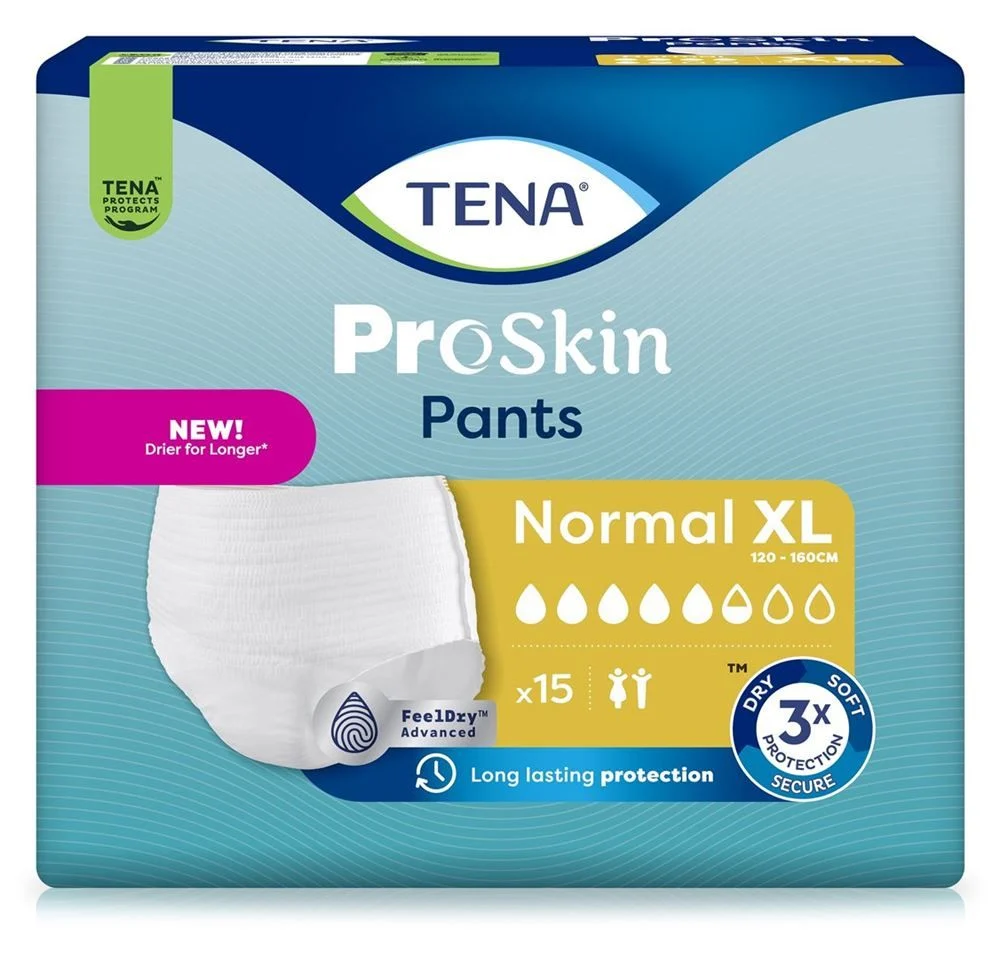 Tena Pants Normal XL 120-160cm 15 pièces