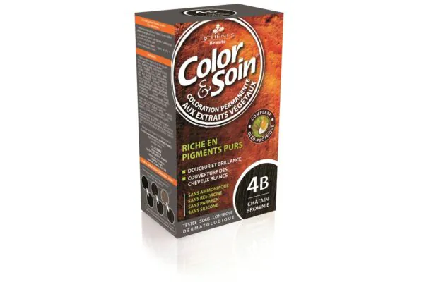 Color & Soin Coloration 4B brownie chesnut 135ml