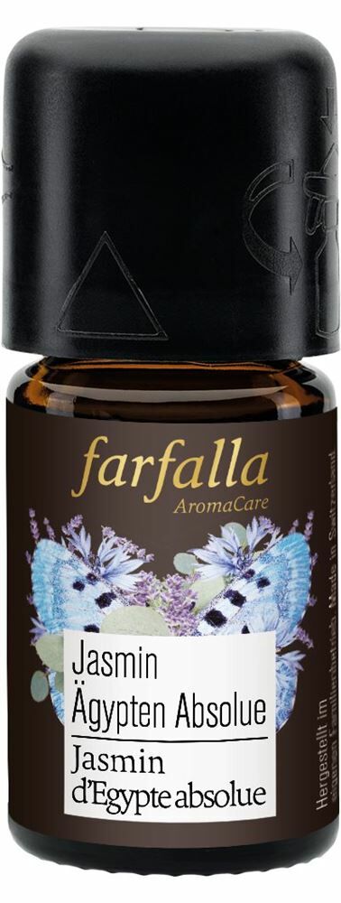 FARFALLA Absolu d'huile essentielle de jasmin d'Égypte 3ml FARFALLA Absolu d'huile essentielle de jasmin d'Égypte 3ml