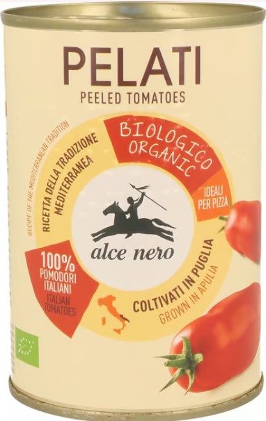 ALCE NERO Tomates Pelati 400g