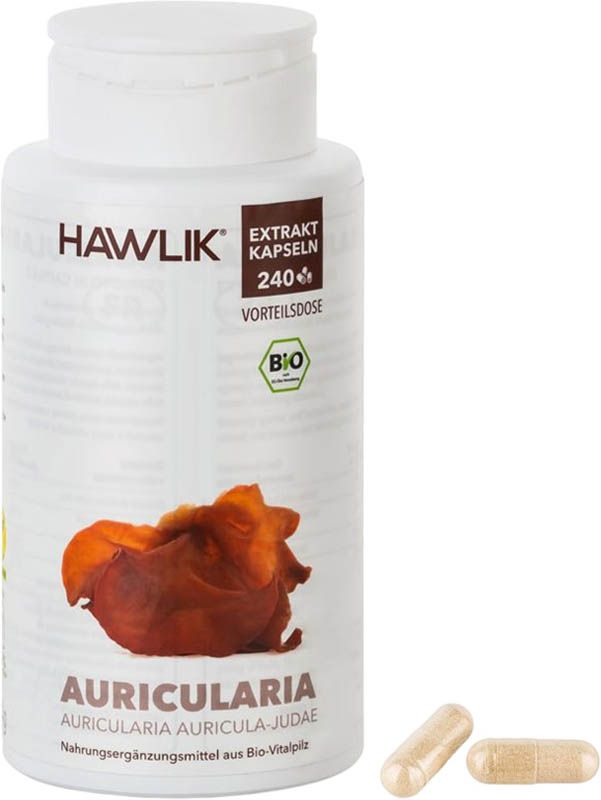 HAWLIK Extrait d'Auricularia en gélules 240 pièces