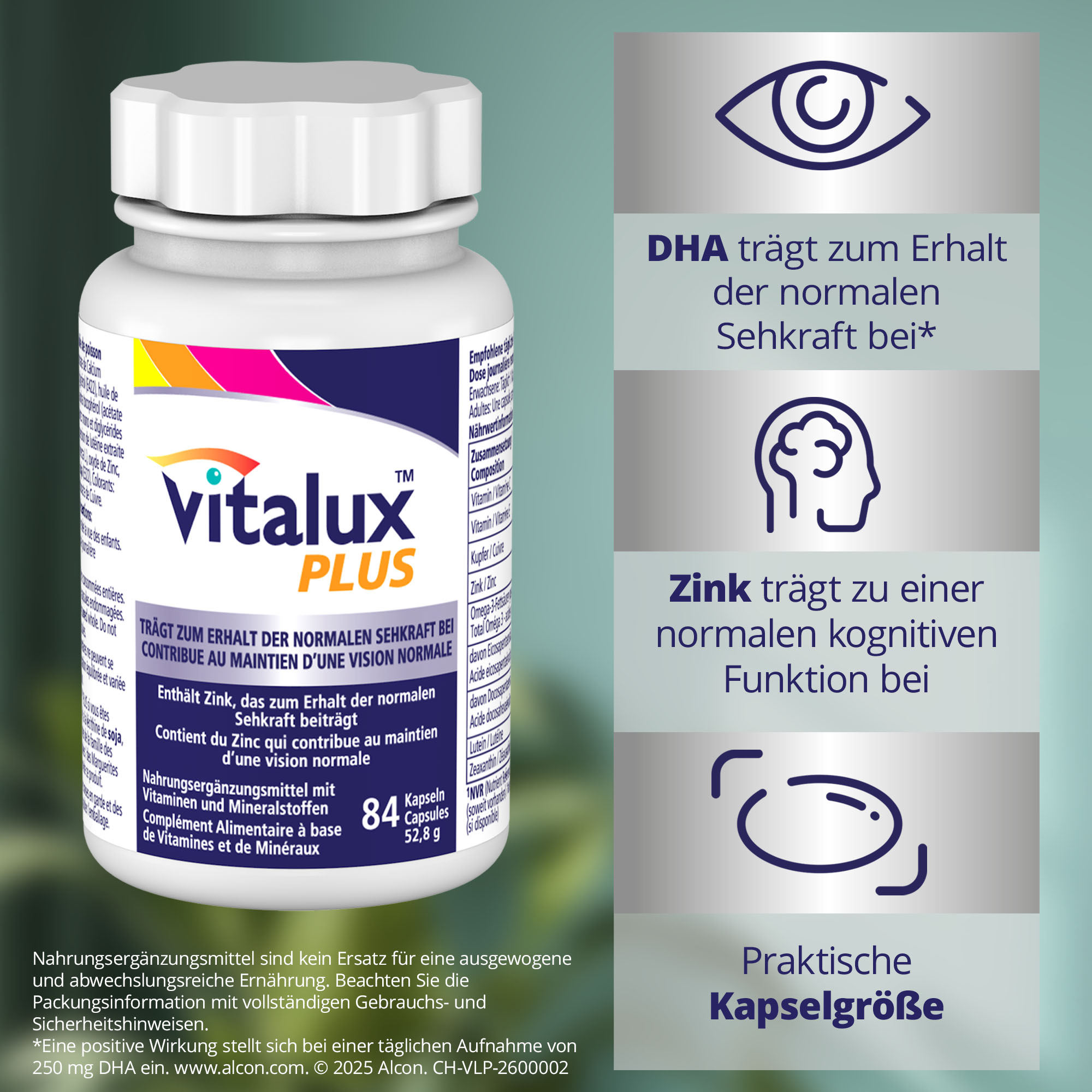 Vitalux® Plus gélules 84 pièces
