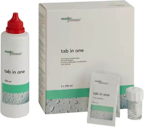 CONTOPHARMA système peroxyde tab in one n 3 x 250ml
