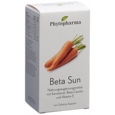 PHYTOPHARMA Capsules Beta Sun 100 pièces
