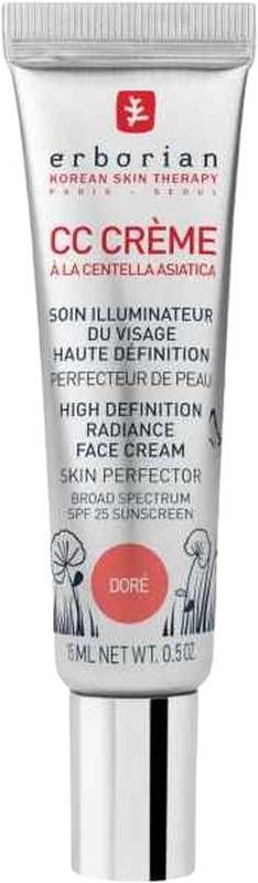 Erborian Korean Therapy Cc Crème Doré 15ml