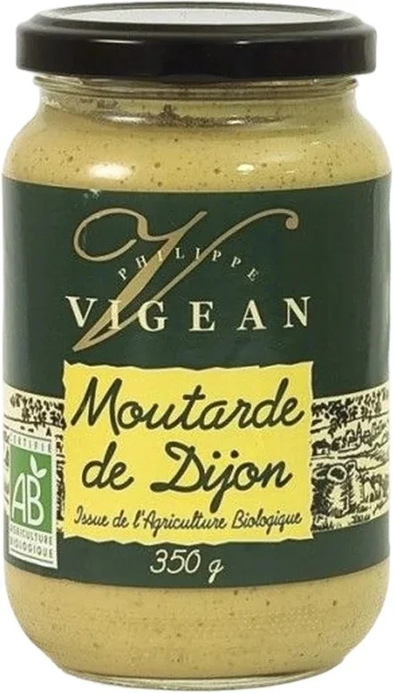 Vigean Moutarde de Dijon Bio 350g