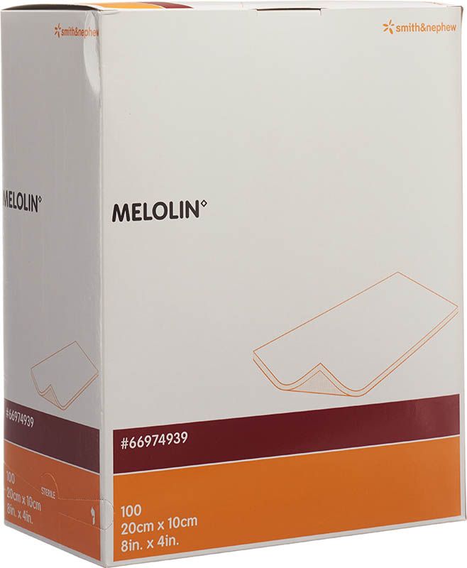 MELOLIN Compresses 10x20cm stériles 100pcs