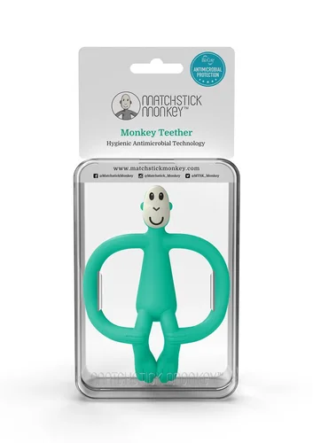 MATCHSTICK MONKEY Anneau de dentition vert