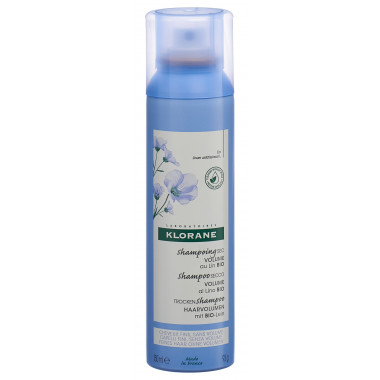 Klorane shampooing sec lin en spray 150ml