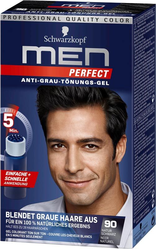 MEN PERFECT Teinte 90 Naturel Noir