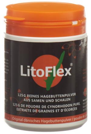 LitoFlex poudre originale danoise de cynorrhodon 125g