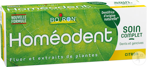 Homeodent Soin des dents et des gencives complet Citron 75 ml