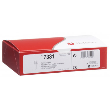 Adaptateur de drainage Hollister Poche d'urostomie 10 pièces