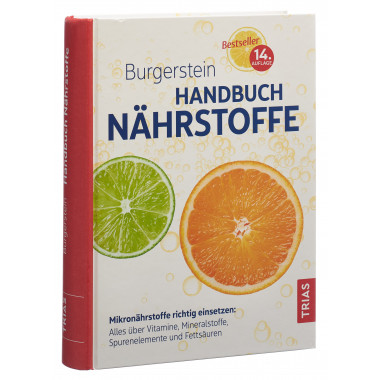 Burgerstein Manuel des nutriments 2023