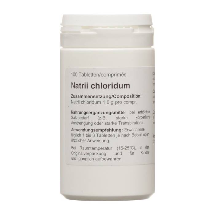 NaCl Welti comprimés 1g 100 pièces