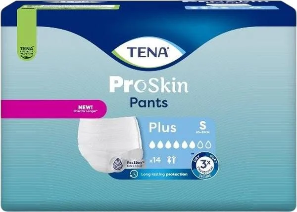 Tena Pants Plus S 65-85cm (nouveau) 14 pièces