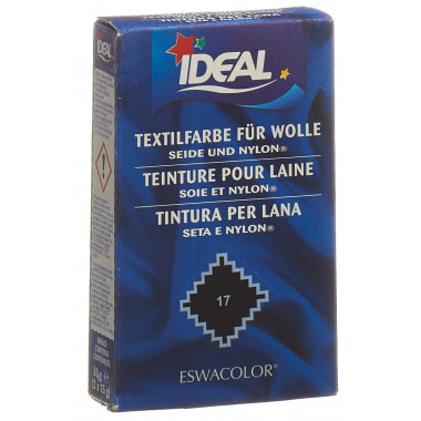 Ideal Wolle Color Plv No17 noir 30g