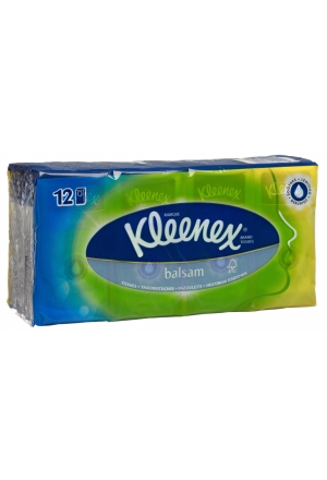 Mouchoirs Kleenex Balsam 12 x 9 pièces
