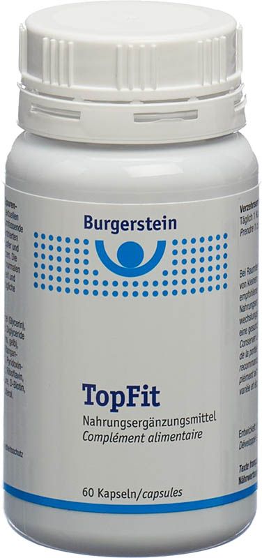BURGERSTEIN TopFit gélules 60 pièces BURGERSTEIN TopFit gélules 60 pièces