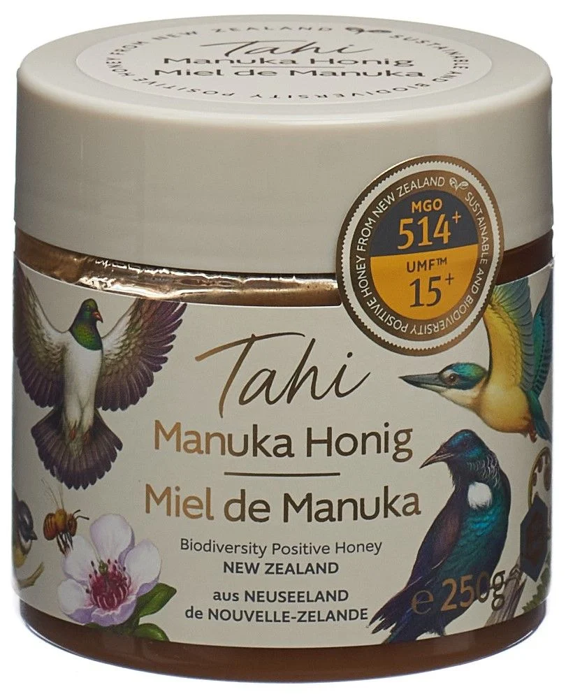 TAHI Miel de Manuka UMF 15+ MGO 514+ D/F pot 250g