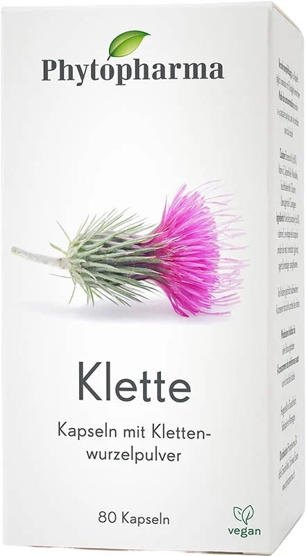 PHYTOPHARMA Bardane en gélules Ds 80 pièces