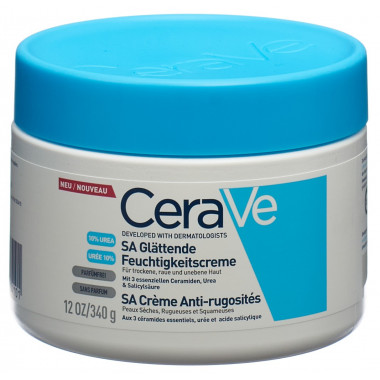 CeraVe SA Crème hydratante lissante Pot 340g