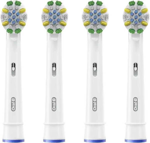 Oral-B Brosses à dents adaptables Nettoyage en profondeur Pro 4 pièces Oral-B Brosses à dents adaptables Nettoyage en profondeur Pro 4 pièces