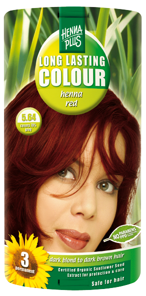 HENNA PLUS Long Last Colour 5.64 henné rouge