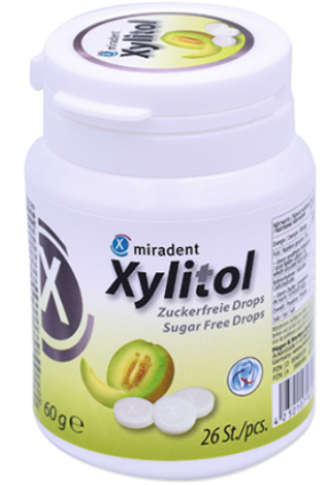 Pastilles à sucer MIRADENT Melon Ds 26 pièces