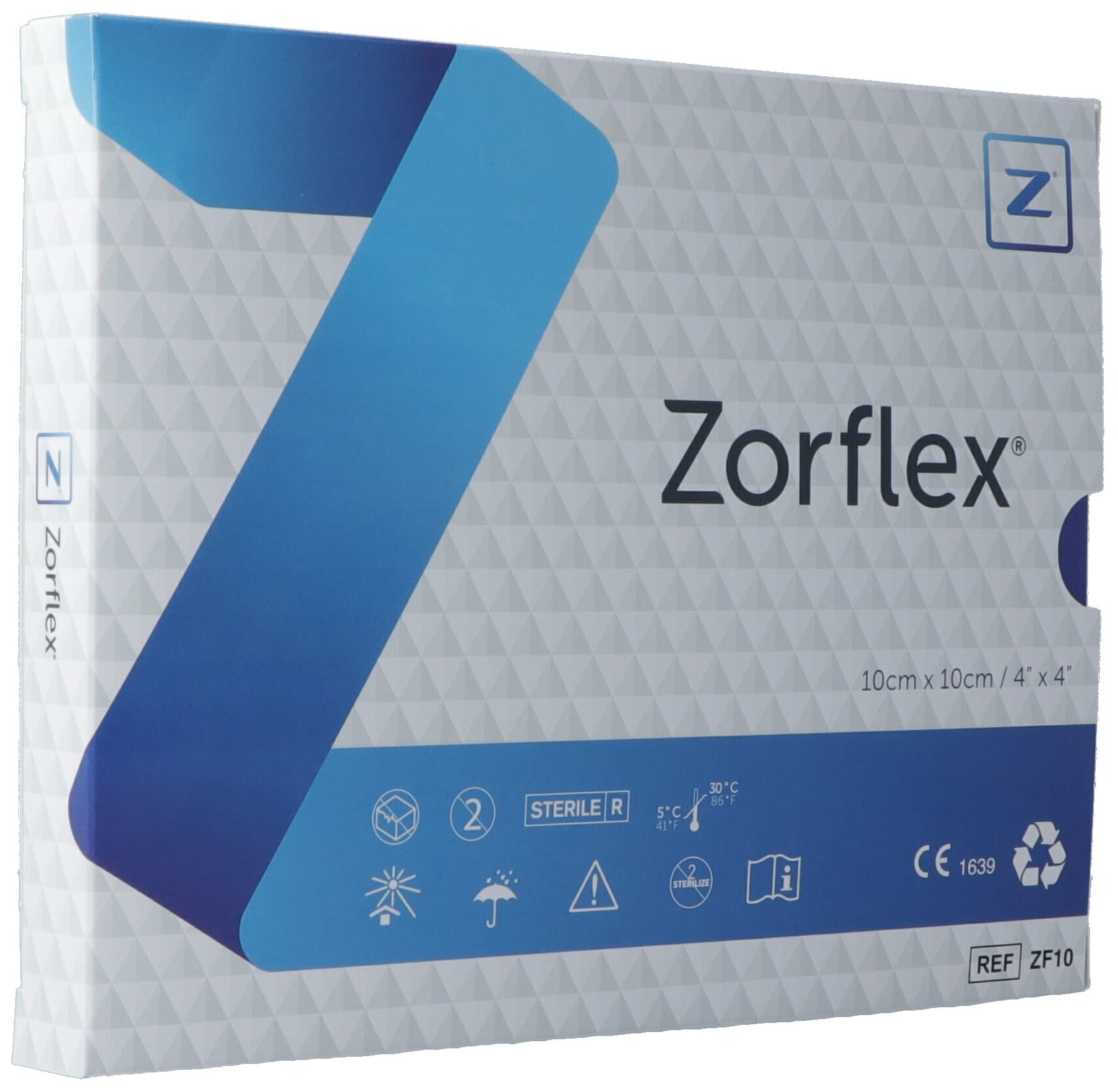 Zorflex 10x10cm 10 pièces